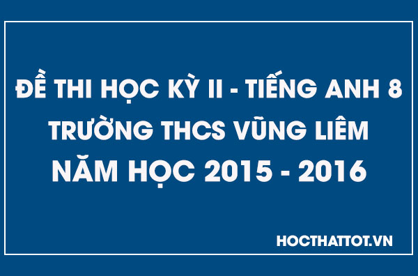de-kiem-tra-hoc-ky-2-tieng-anh-8-thcs-vung-liem-2015-2016