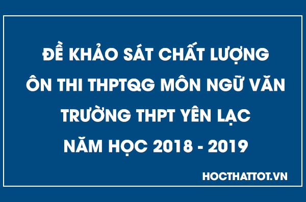 de-khao-sat-chat-luong-on-thi-thptqg-mon-ngu-van-thpt-yen-lac-nam-2019